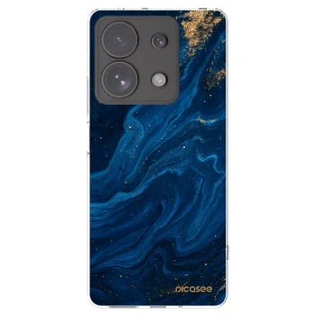 Picasee husă transparentă din silicon pentru Xiaomi Redmi Note 13 Pro 4G - Blue