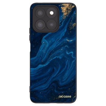 Picasee husă neagră din silicon pentru Honor X8b - Blue