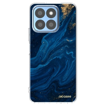 Picasee husă transparentă din silicon pentru Honor X8b - Blue