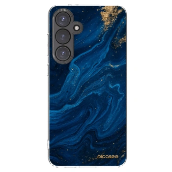 Picasee husă transparentă din silicon pentru Samsung Galaxy S24 FE S721B - Blue