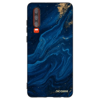 Picasee husă neagră din silicon pentru Huawei P30 - Blue