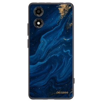 Picasee husă neagră din silicon pentru Motorola Moto E14 - Blue
