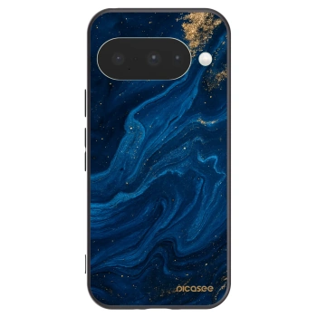 Picasee husă neagră din silicon pentru Google Pixel 10 - Blue