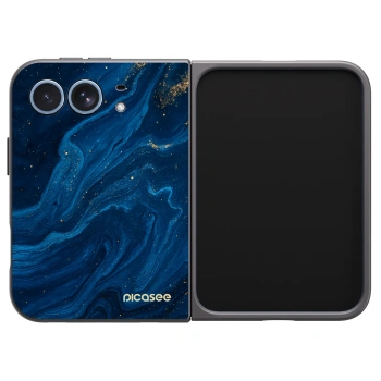 Picasee husă neagră din silicon pentru Apple iPhone Duo - Blue