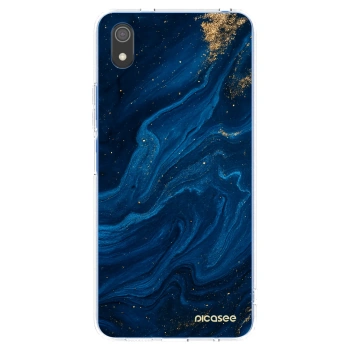 Picasee husă transparentă din silicon pentru Xiaomi Redmi 7A - Blue