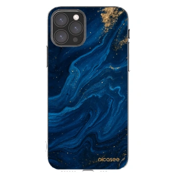 Picasee husă transparentă din silicon pentru Apple iPhone 11 Pro - Blue