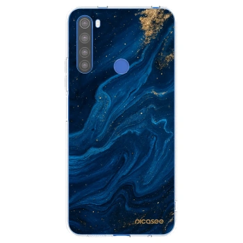 Picasee husă transparentă din silicon pentru Xiaomi Redmi Note 8T - Blue