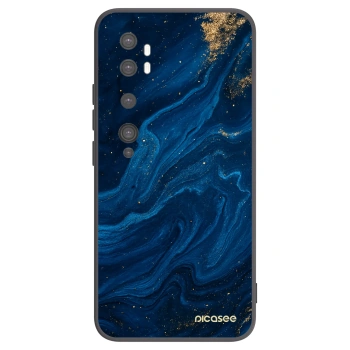 Picasee husă neagră din silicon pentru Xiaomi Mi Note 10 (Pro) - Blue