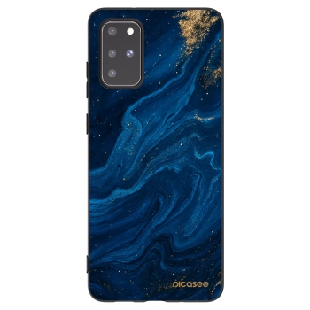 Picasee husă neagră din silicon pentru Samsung Galaxy S20+ G985F - Blue