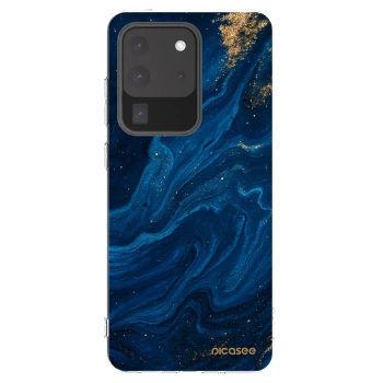 Picasee husă transparentă din silicon pentru Samsung Galaxy S20 Ultra 5G G988F - Blue