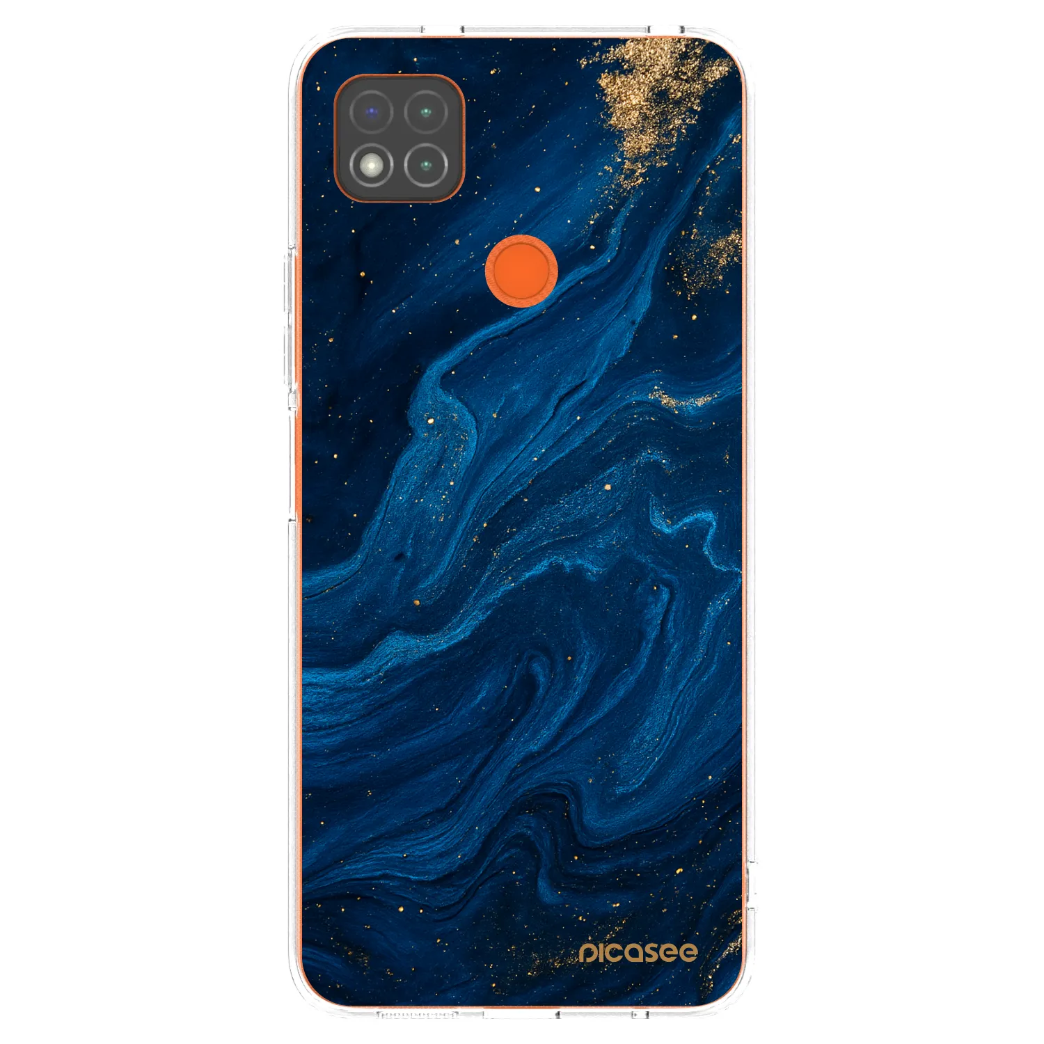 Picasee husă transparentă din silicon pentru Xiaomi Redmi 9C - Blue