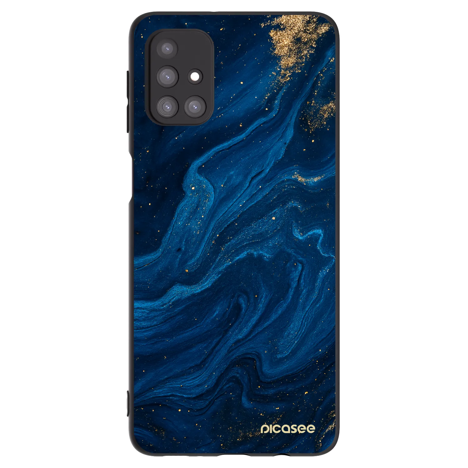 Picasee husă neagră din silicon pentru Samsung Galaxy M31s - Blue