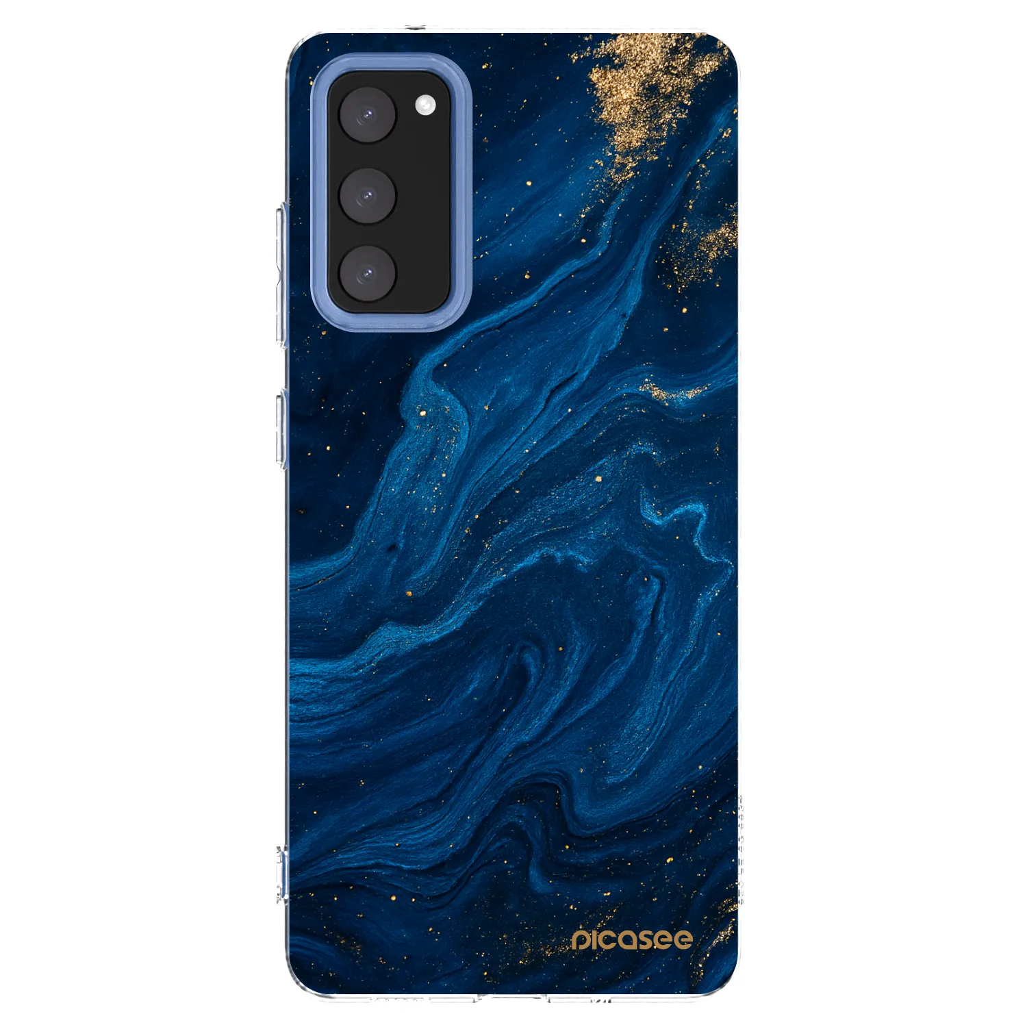 Picasee husă transparentă din silicon pentru Samsung Galaxy S20 FE - Blue