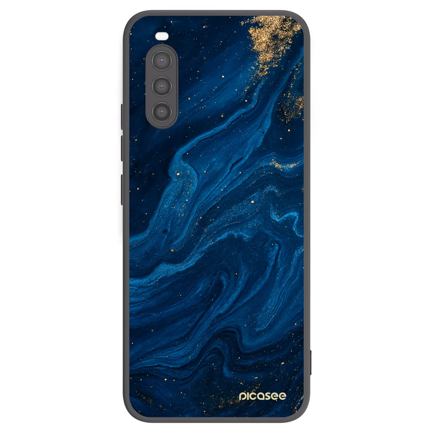 Picasee husă neagră din silicon pentru Sony Xperia 10 II - Blue