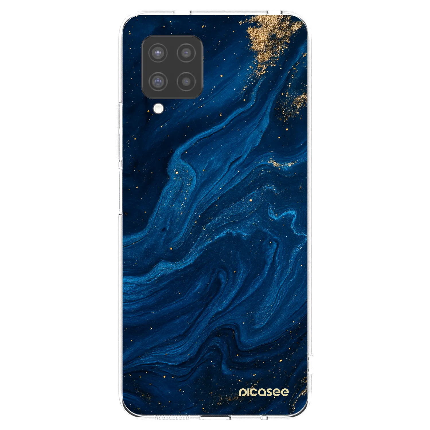 Picasee husă transparentă din silicon pentru Samsung Galaxy A42 A426B - Blue