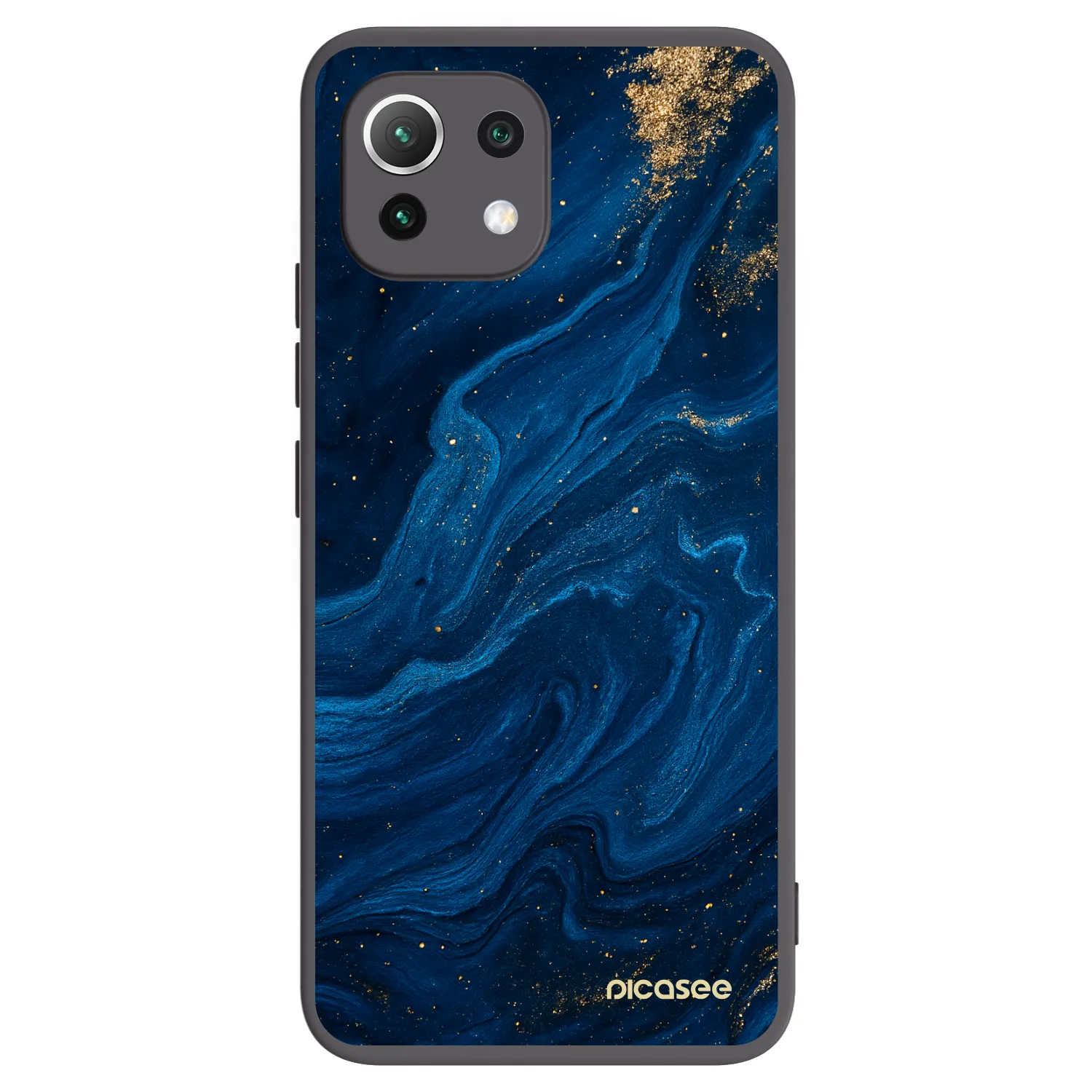 Picasee husă neagră din silicon pentru Xiaomi Mi 11 Lite - Blue