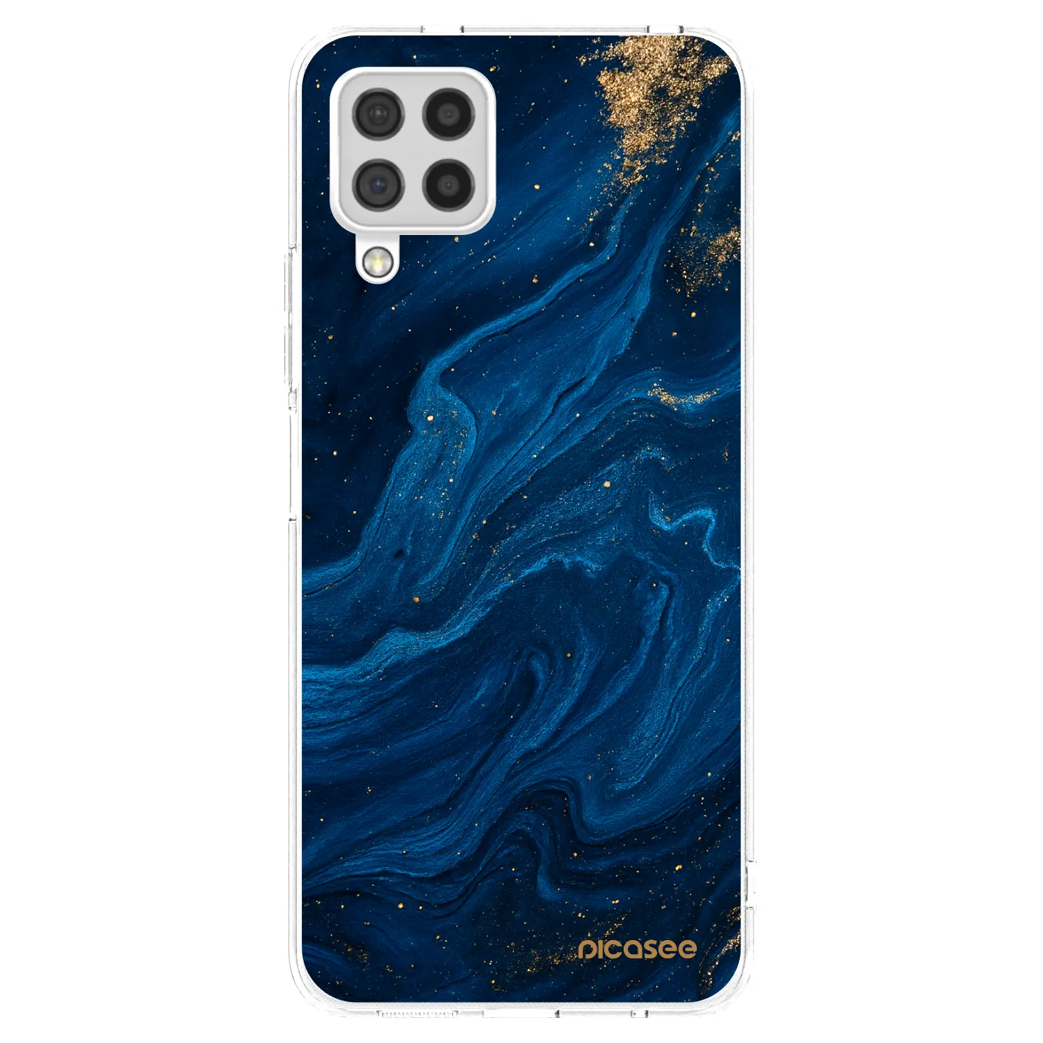 Picasee husă transparentă din silicon pentru Samsung Galaxy A22 A225F 4G - Blue