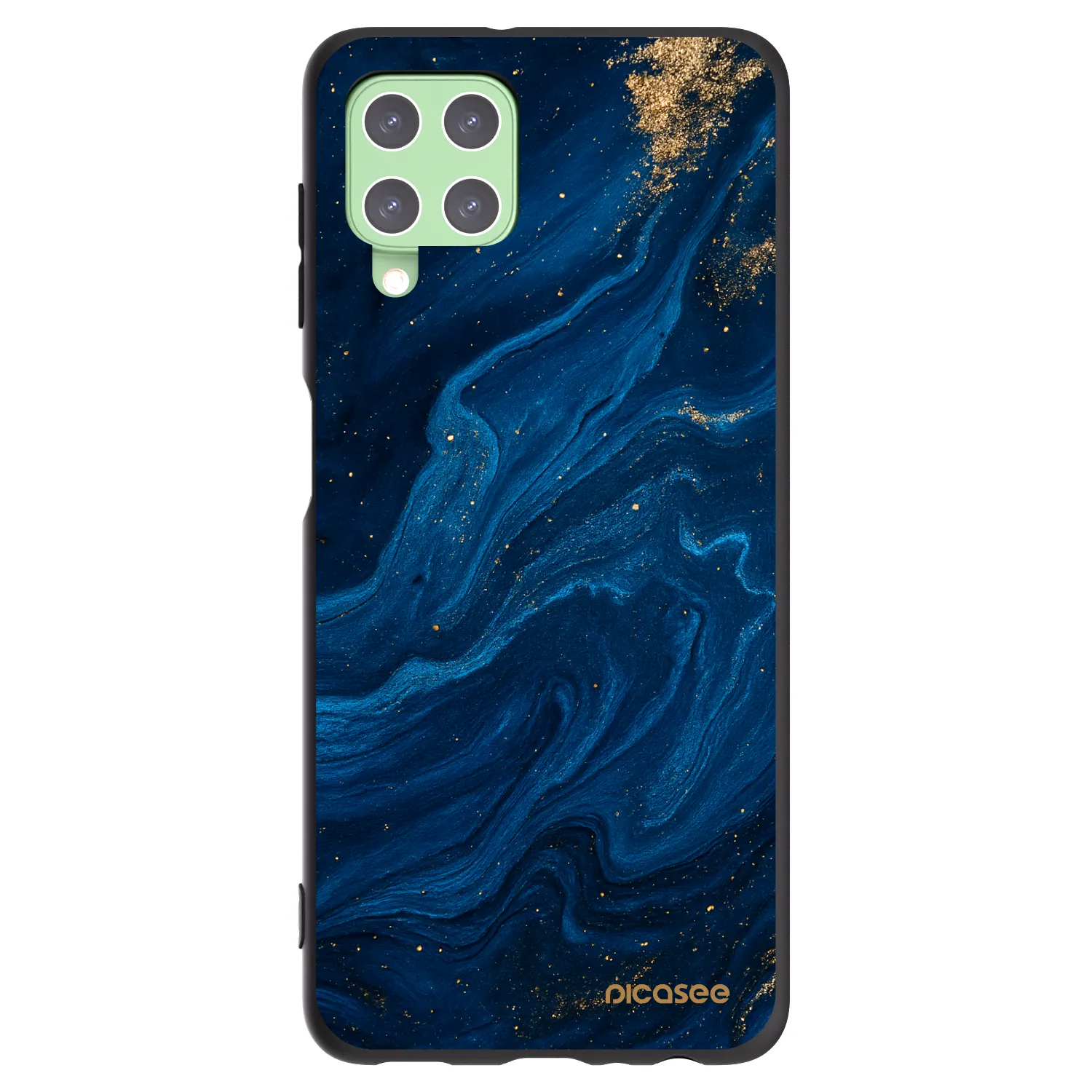 Picasee husă neagră din silicon pentru Samsung Galaxy A22 A225F 4G - Blue