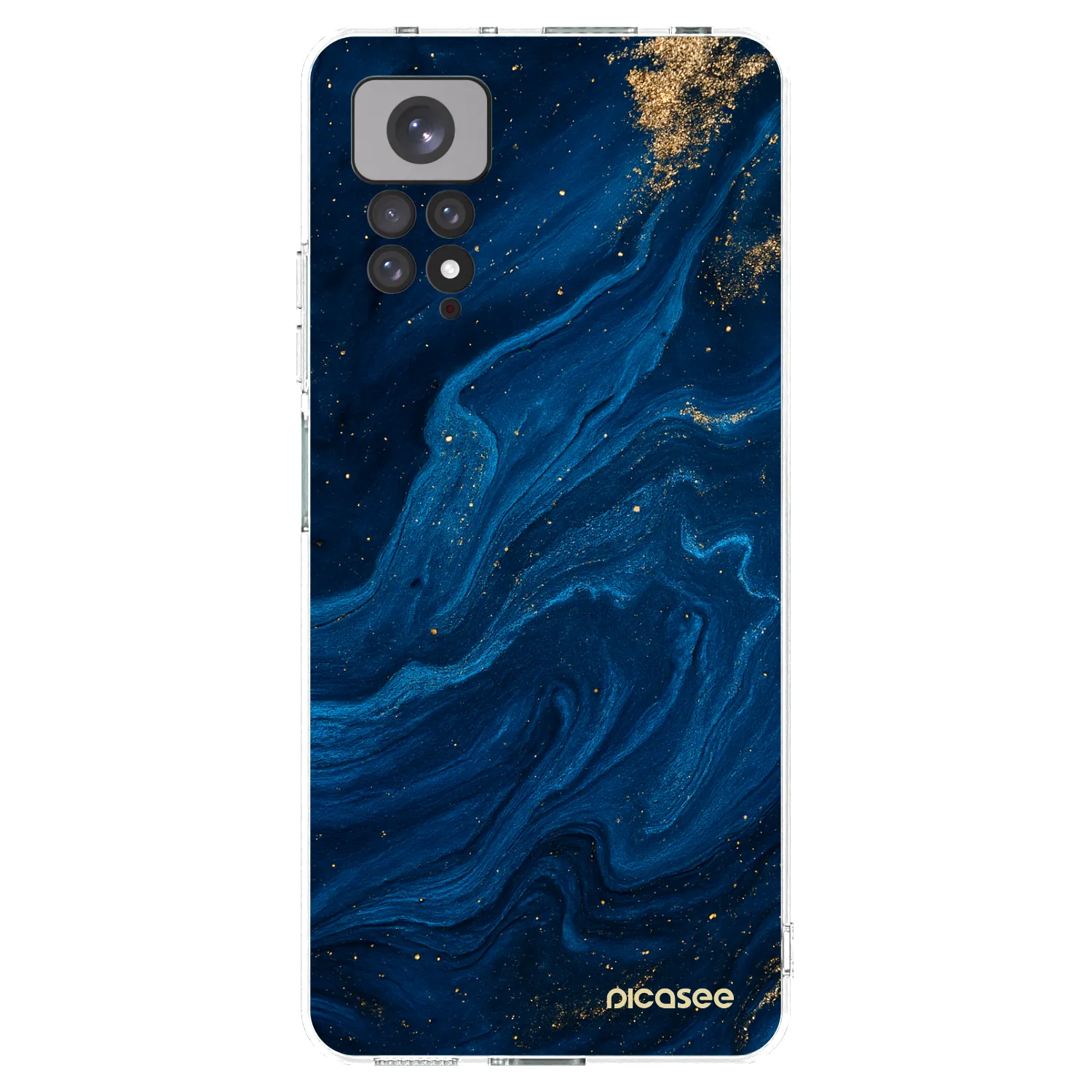 Picasee husă transparentă din silicon pentru Xiaomi Redmi Note 11S 4G - Blue