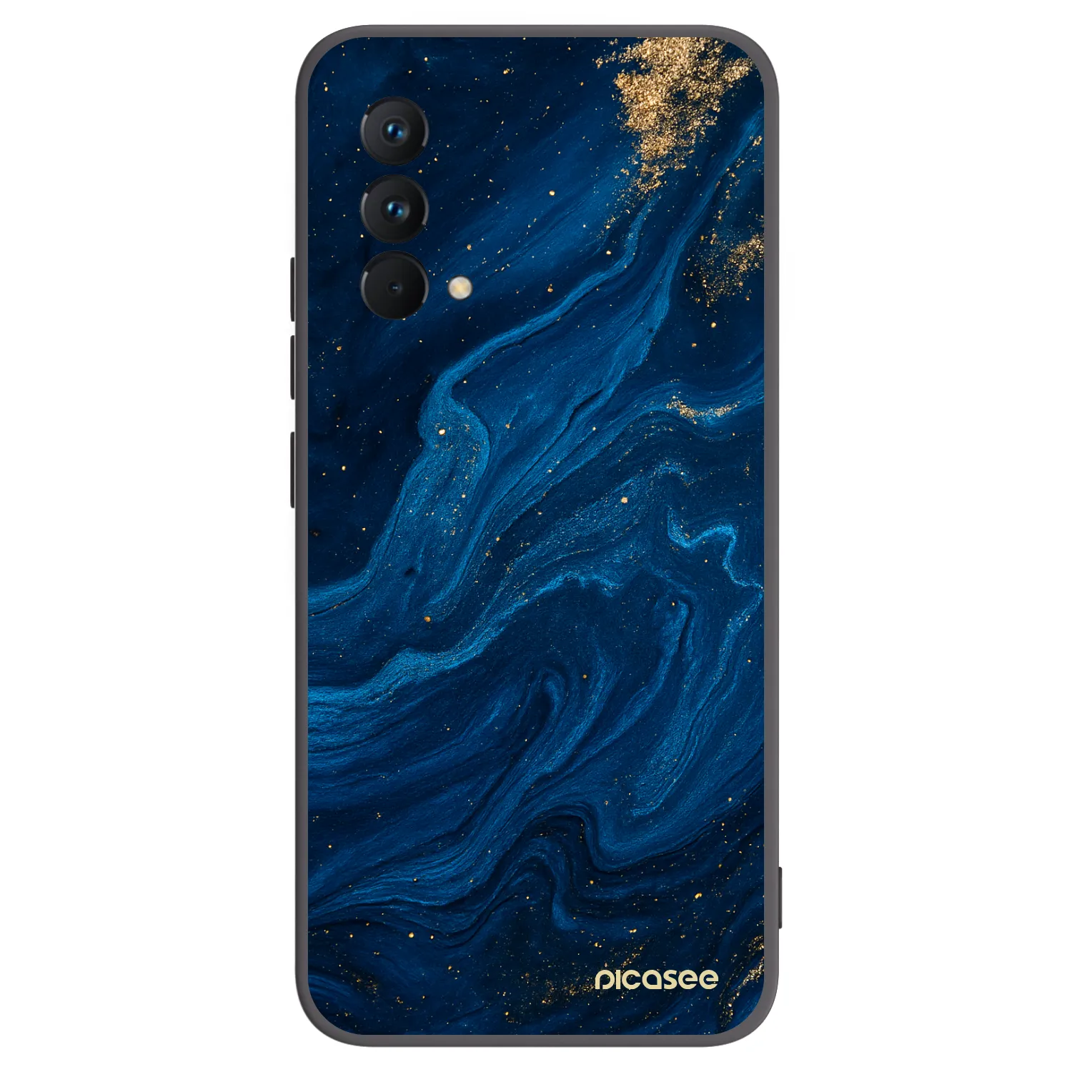 Picasee husă neagră din silicon pentru Realme GT Master Edition 5G - Blue