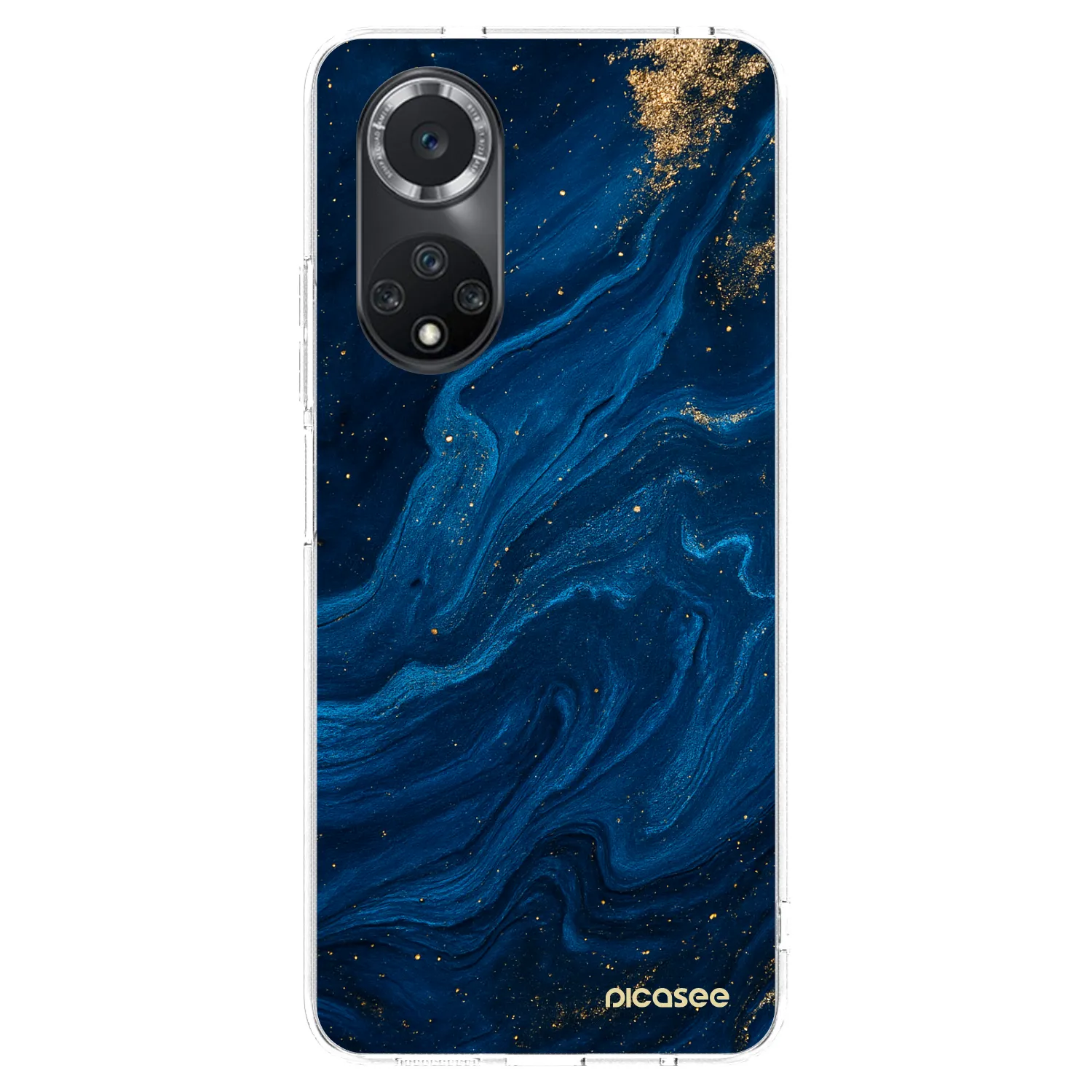 Picasee husă transparentă din silicon pentru Huawei Nova 9 SE - Blue