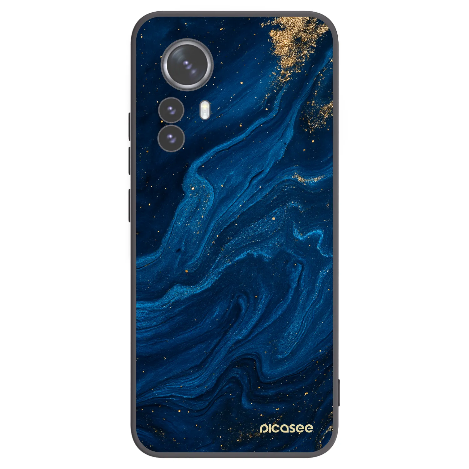 Picasee husă neagră din silicon pentru Xiaomi 12 Pro - Blue