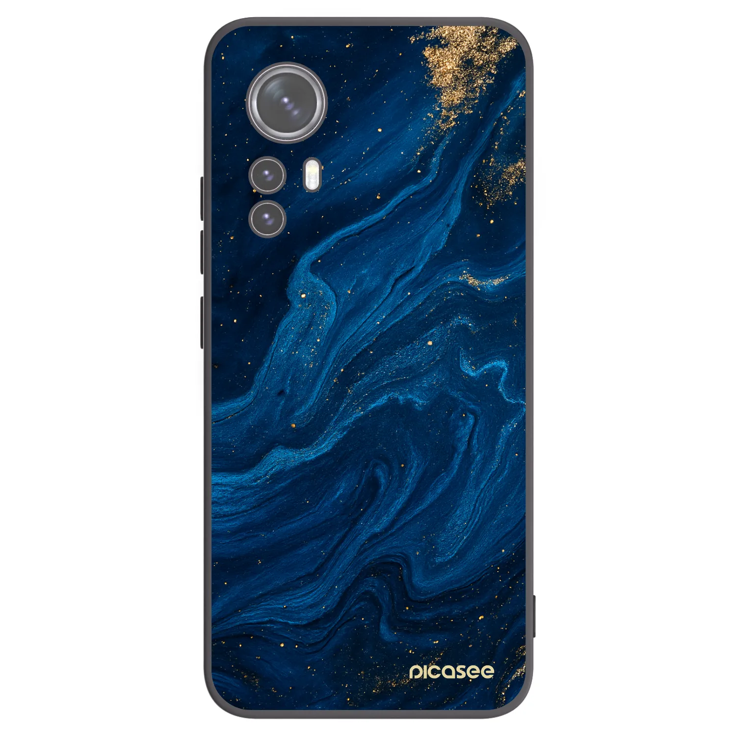 Picasee husă neagră din silicon pentru Xiaomi 12X - Blue