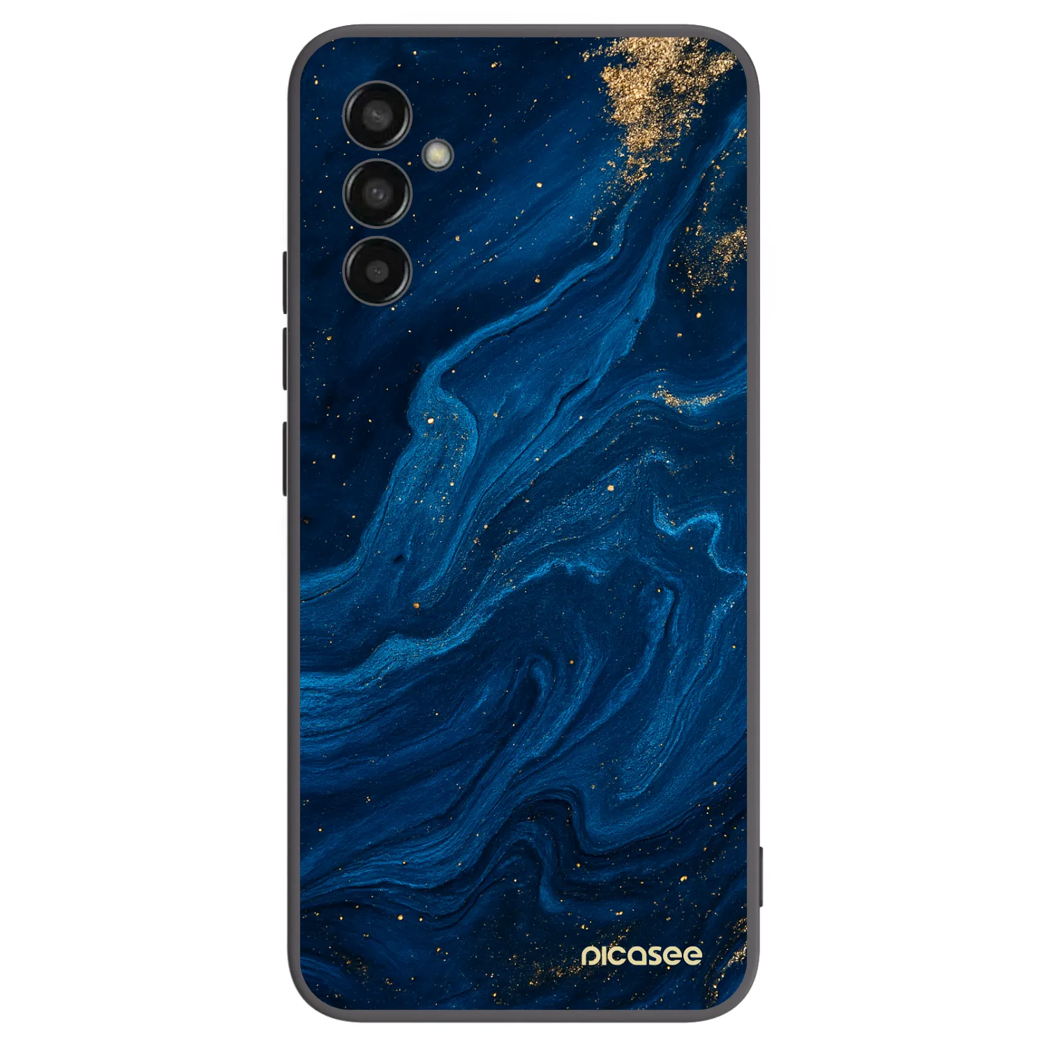 Picasee husă neagră din silicon pentru Samsung Galaxy M13 M135F - Blue