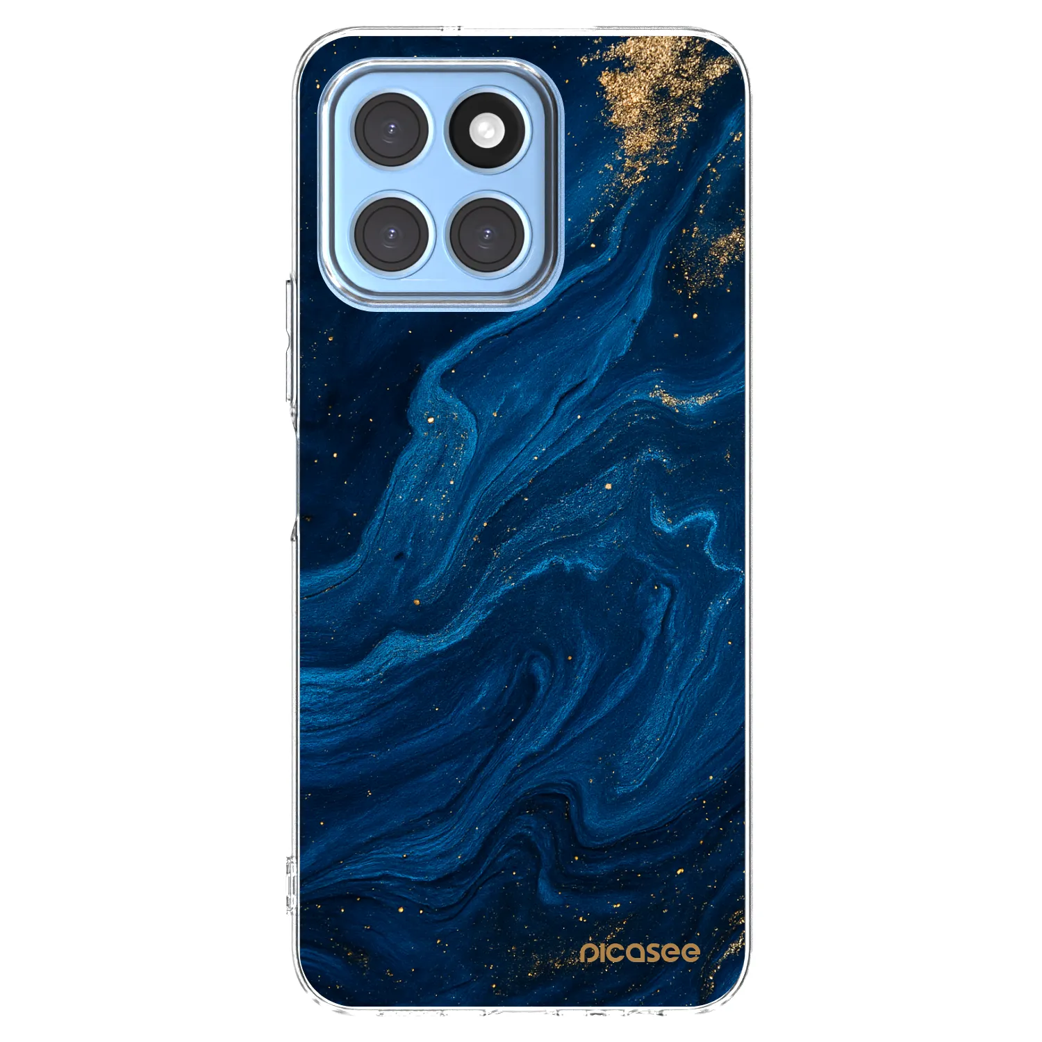 Picasee husă transparentă din silicon pentru Honor X6 - Blue