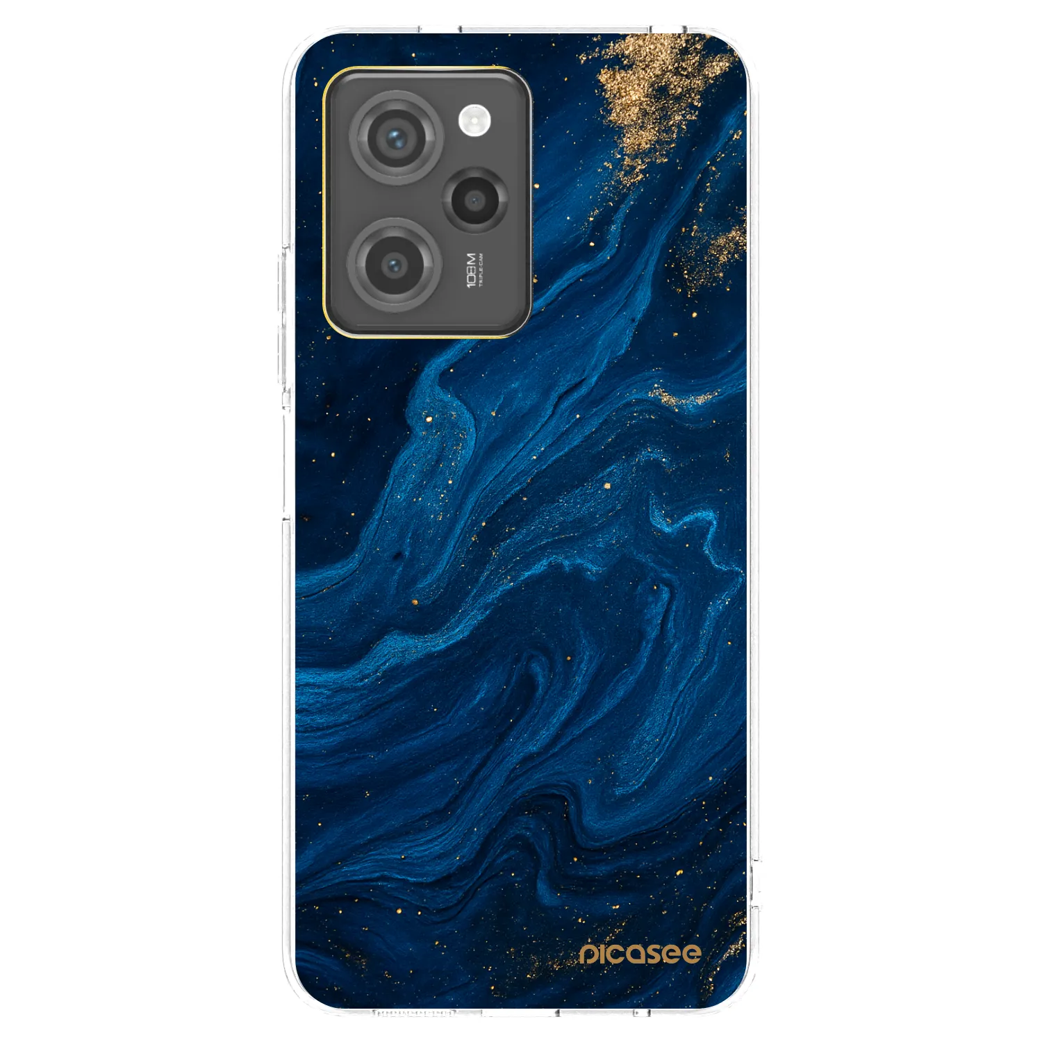 Picasee husă neagră din silicon pentru Xiaomi Poco X5 Pro - Blue