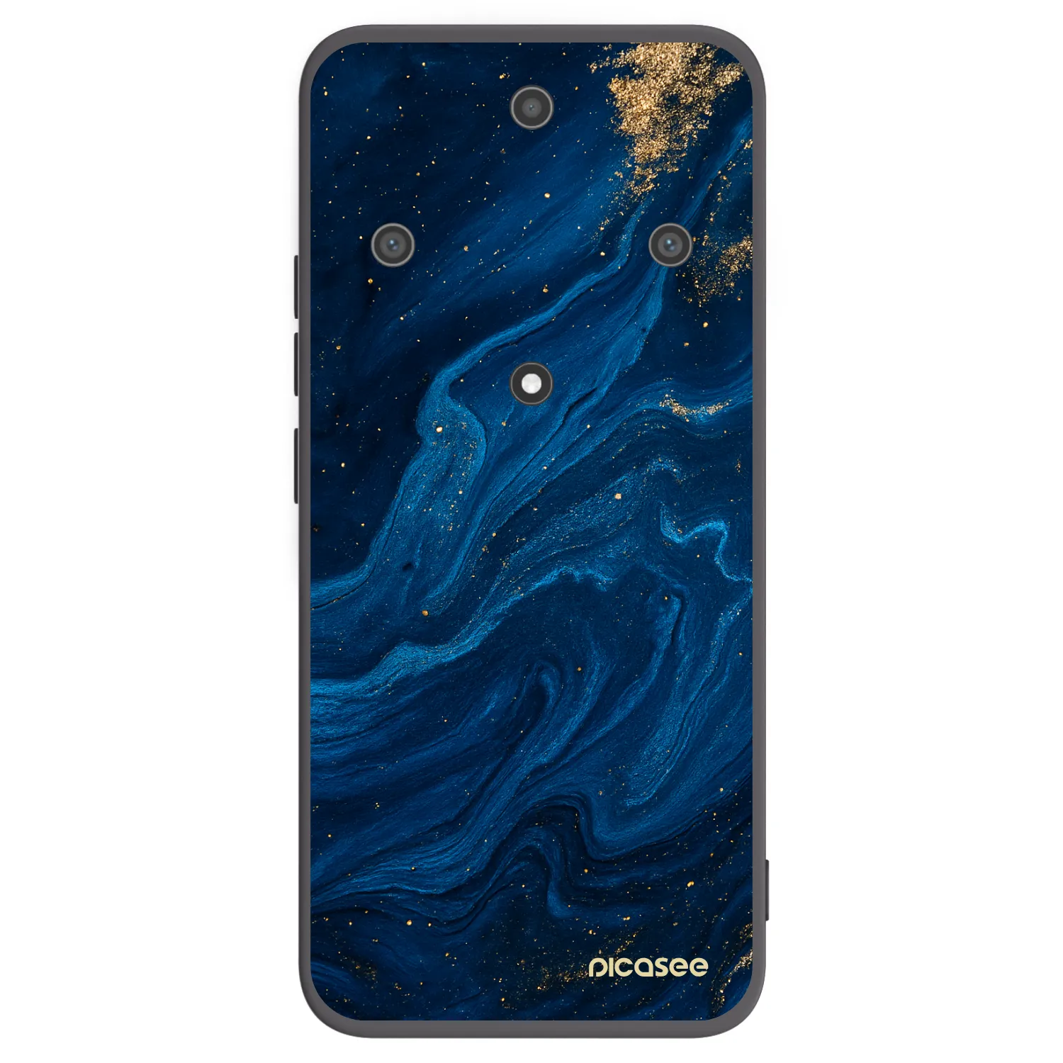 Picasee husă neagră din silicon pentru Honor Magic5 Lite 5G - Blue