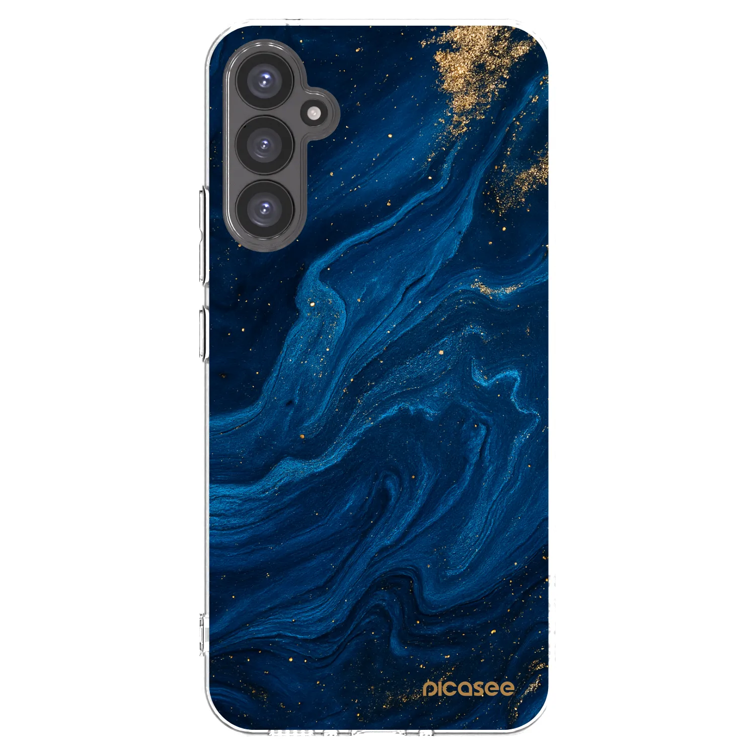 Picasee husă transparentă din silicon pentru Samsung Galaxy A34 5G A346B - Blue
