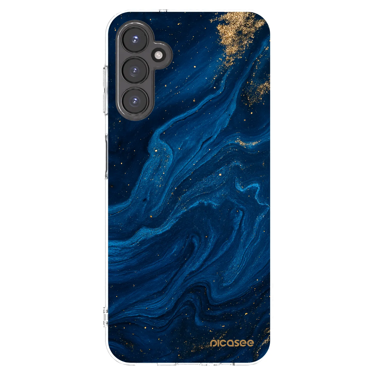 Picasee husă transparentă din silicon pentru Samsung Galaxy A14 4G A145R - Blue