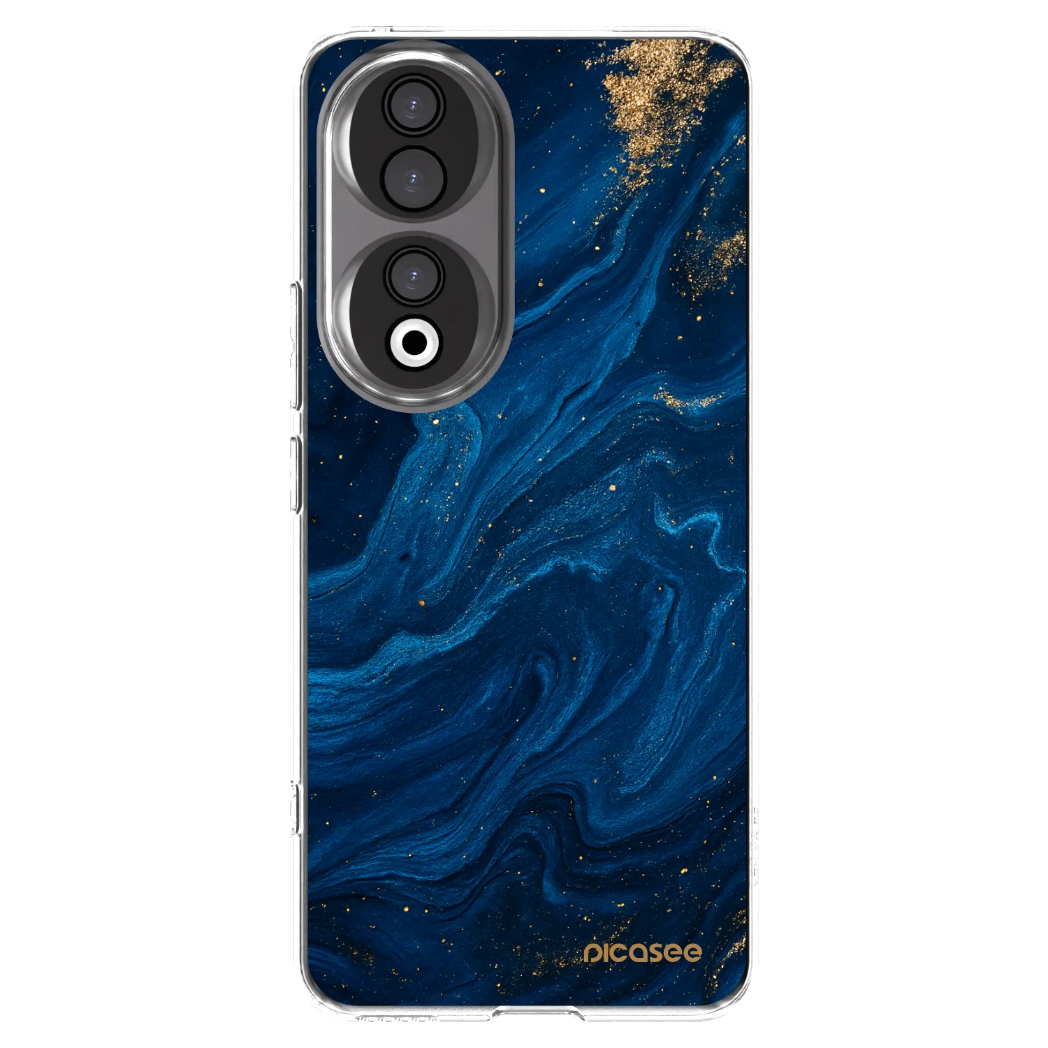 Picasee husă transparentă din silicon pentru Honor 90 5G - Blue