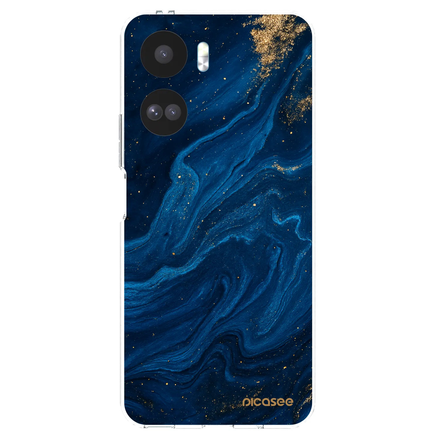 Picasee husă transparentă din silicon pentru Honor 90 Lite 5G - Blue