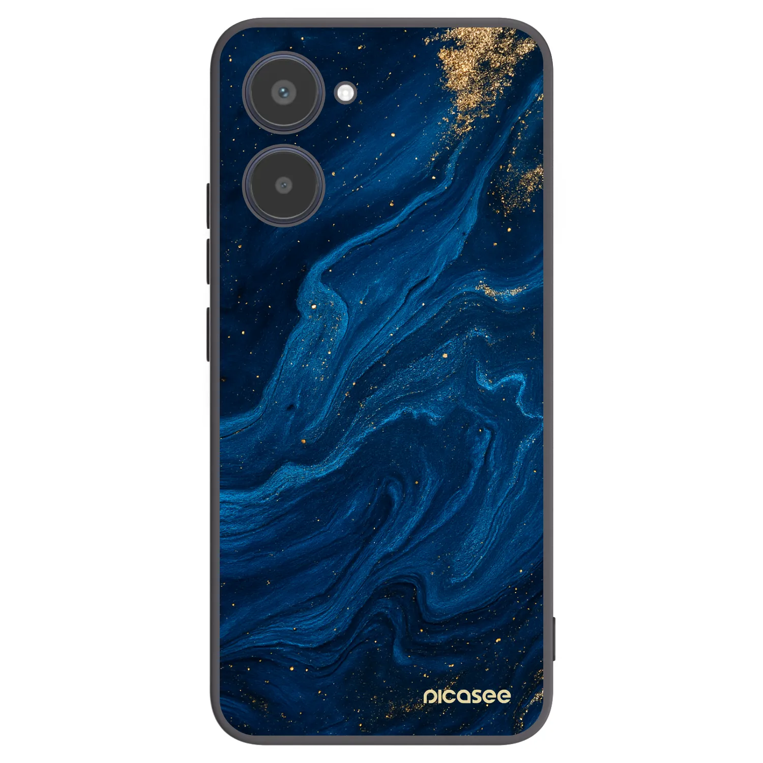 Picasee husă neagră din silicon pentru Realme 10 4G - Blue