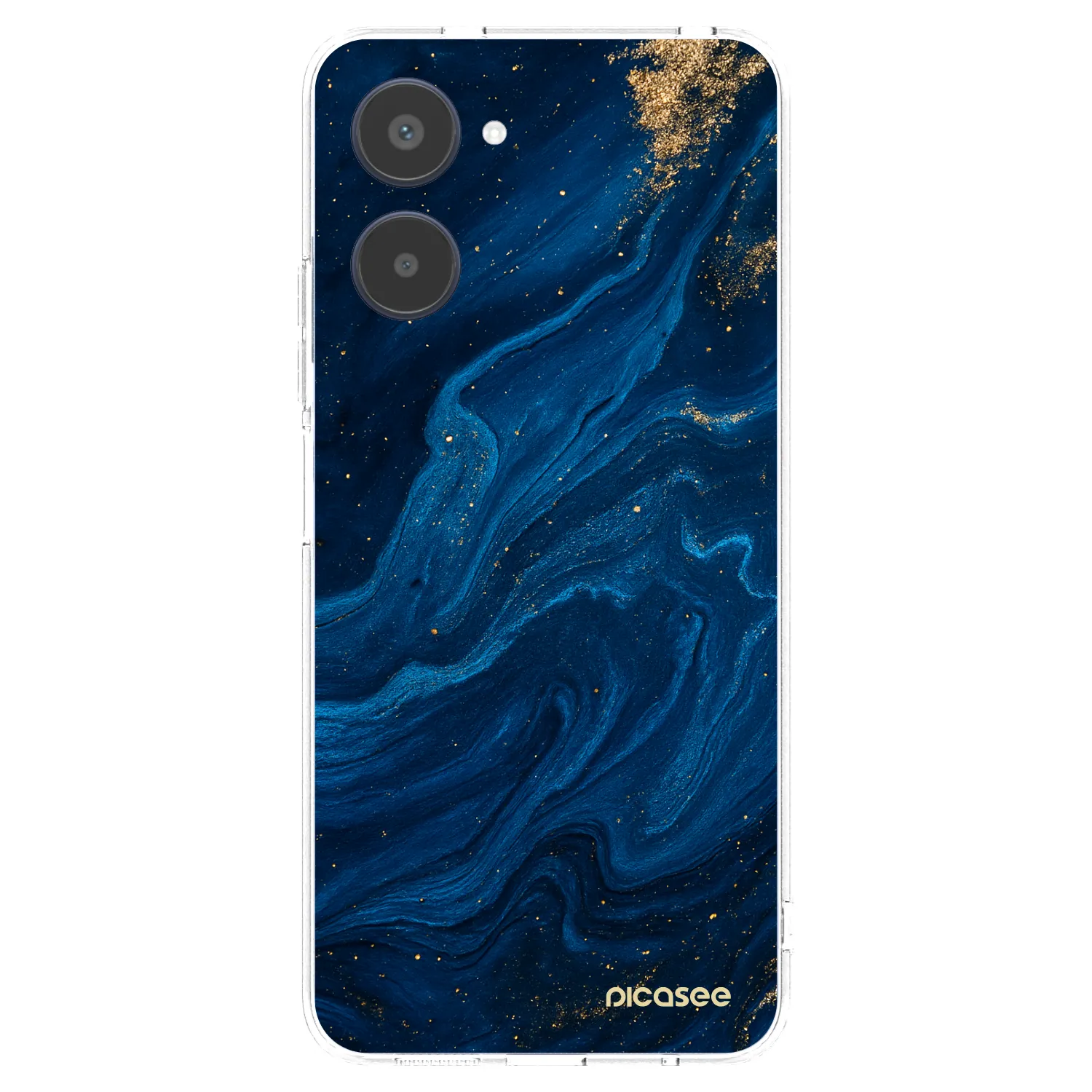 Picasee husă transparentă din silicon pentru Realme 10 4G - Blue