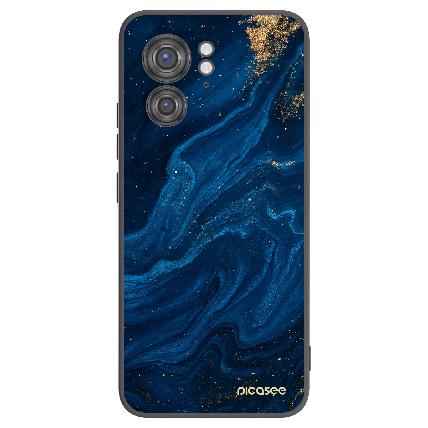 Picasee husă neagră din silicon pentru Motorola Edge 40 - Blue