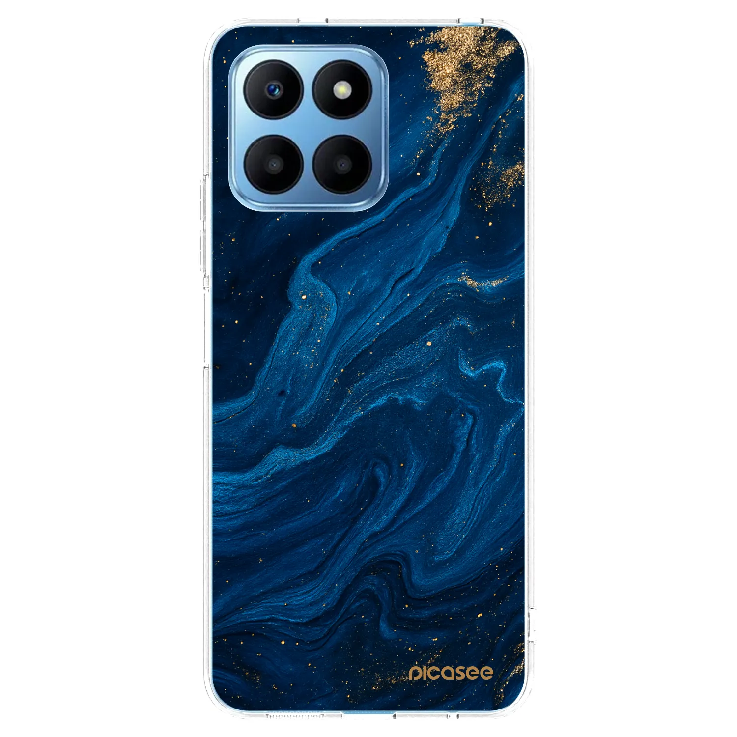 Picasee husă transparentă din silicon pentru Honor 70 Lite - Blue