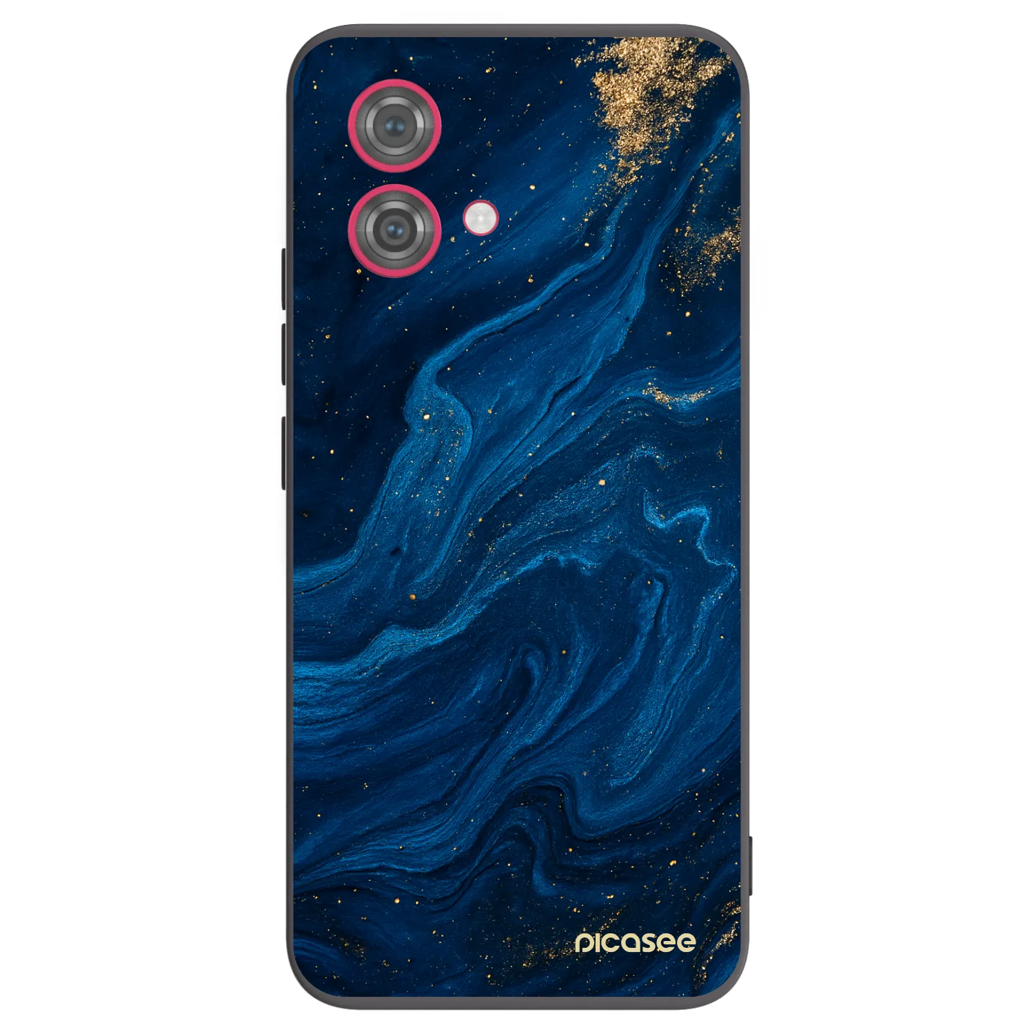 Picasee husă neagră din silicon pentru Motorola Moto G84 5G - Blue