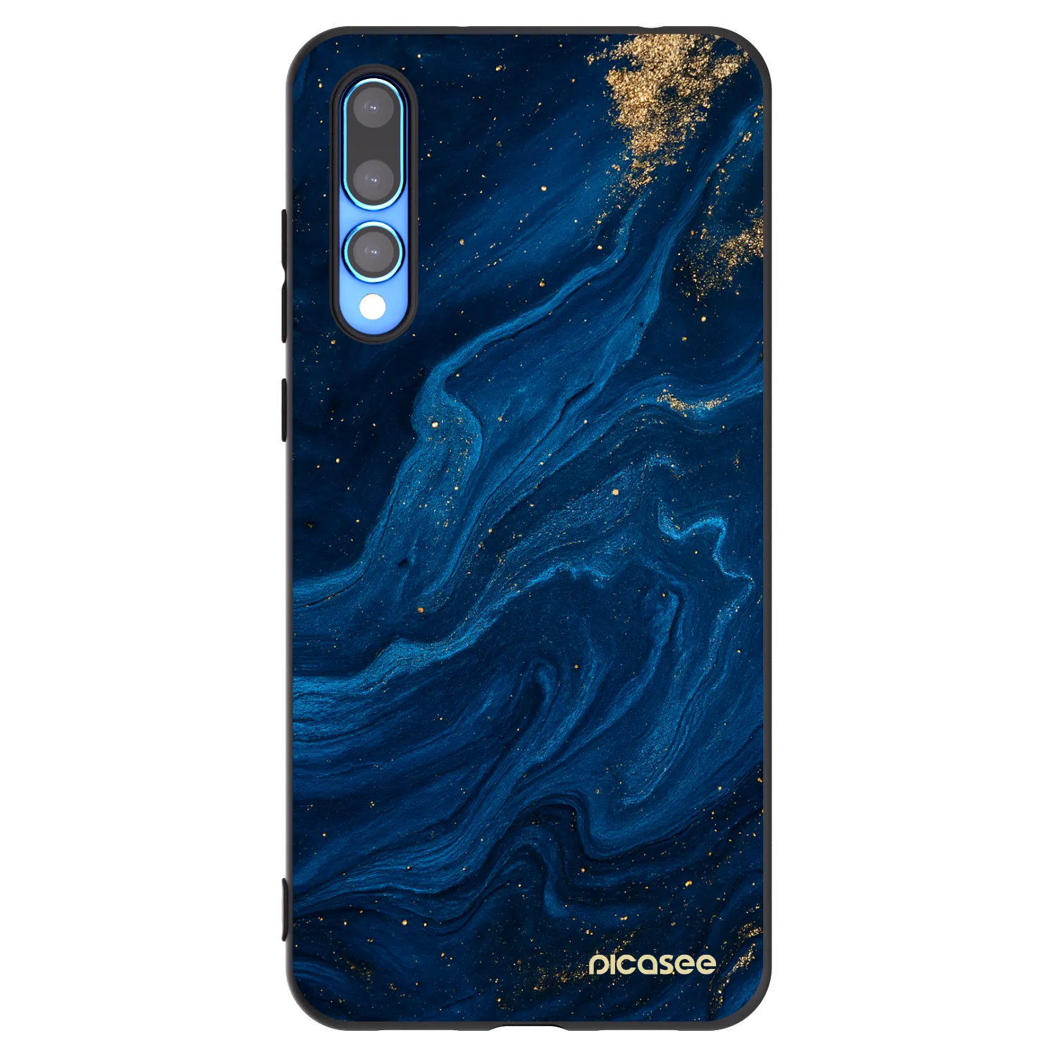 Picasee husă neagră din silicon pentru Huawei P20 Pro - Blue