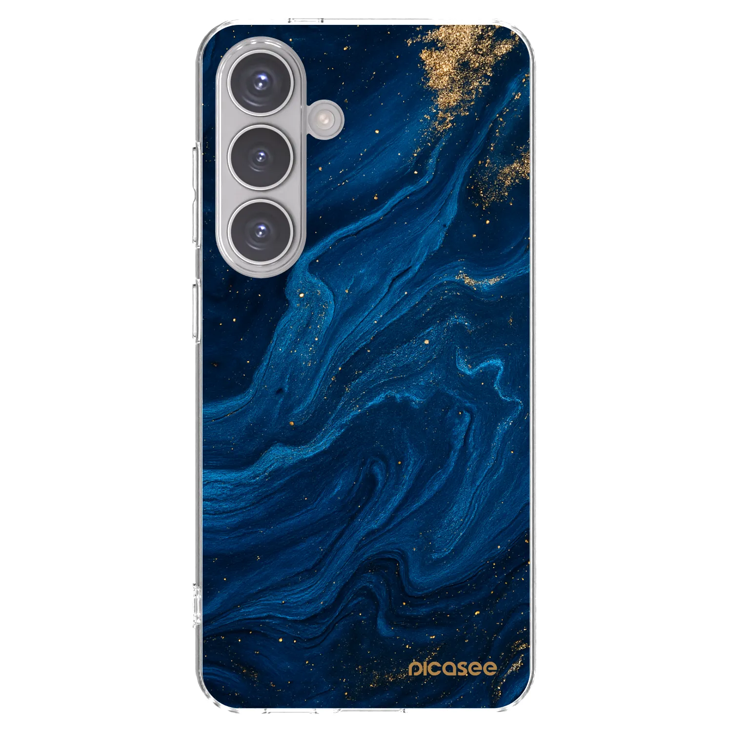 Picasee husă transparentă din silicon pentru Samsung Galaxy S24 S921B 5G - Blue