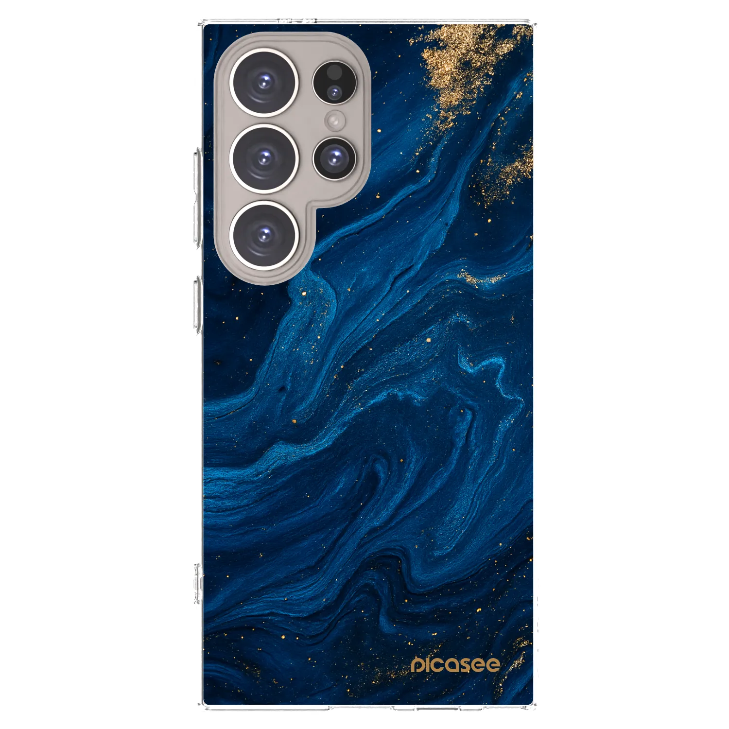 Picasee husă transparentă din silicon pentru Samsung Galaxy S24 Ultra S928B 5G - Blue