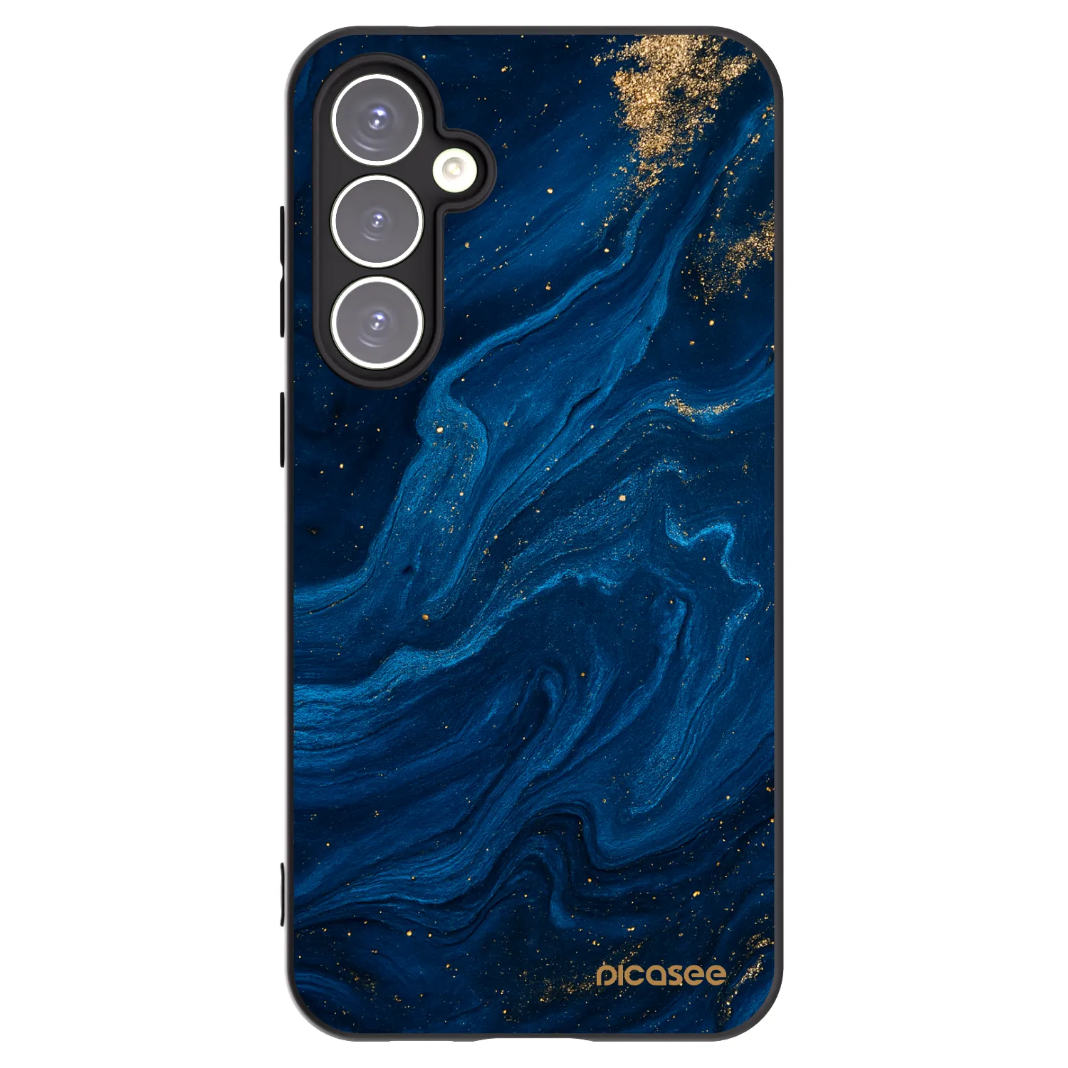 Picasee husă neagră din silicon pentru Samsung Galaxy S23 FE S711B - Blue