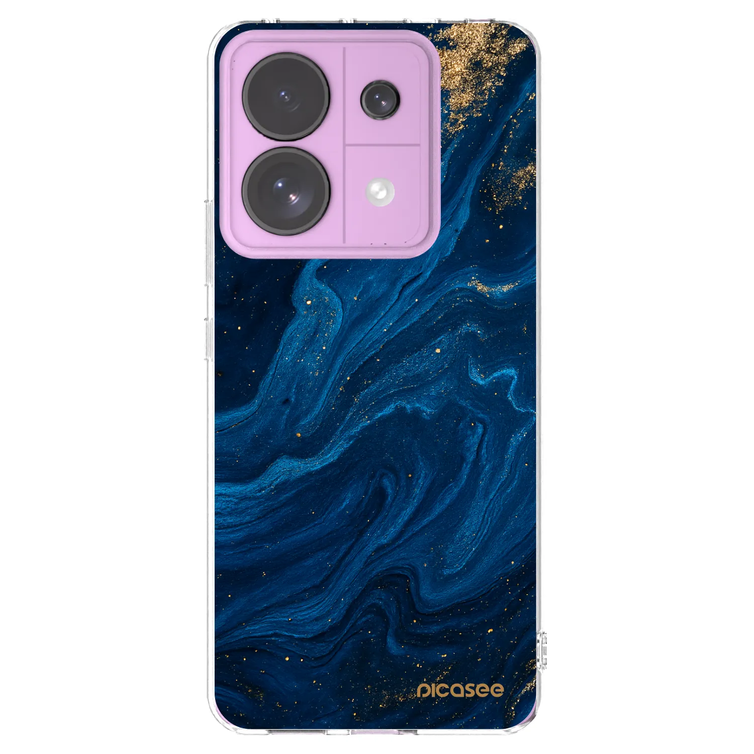 Picasee husă transparentă din silicon pentru Xiaomi Redmi Note 13 Pro 5G - Blue