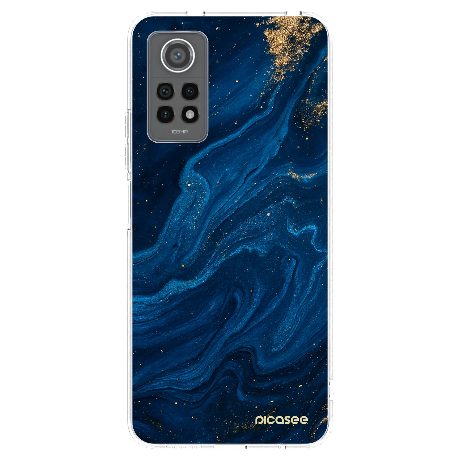 Picasee husă transparentă din silicon pentru Xiaomi Redmi Note 12 Pro 4G - Blue