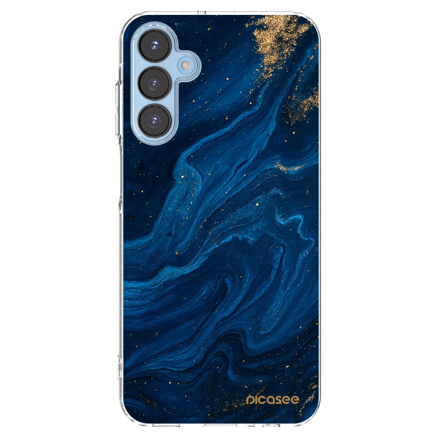 Picasee husă transparentă din silicon pentru Samsung Galaxy A15 A156B 5G - Blue