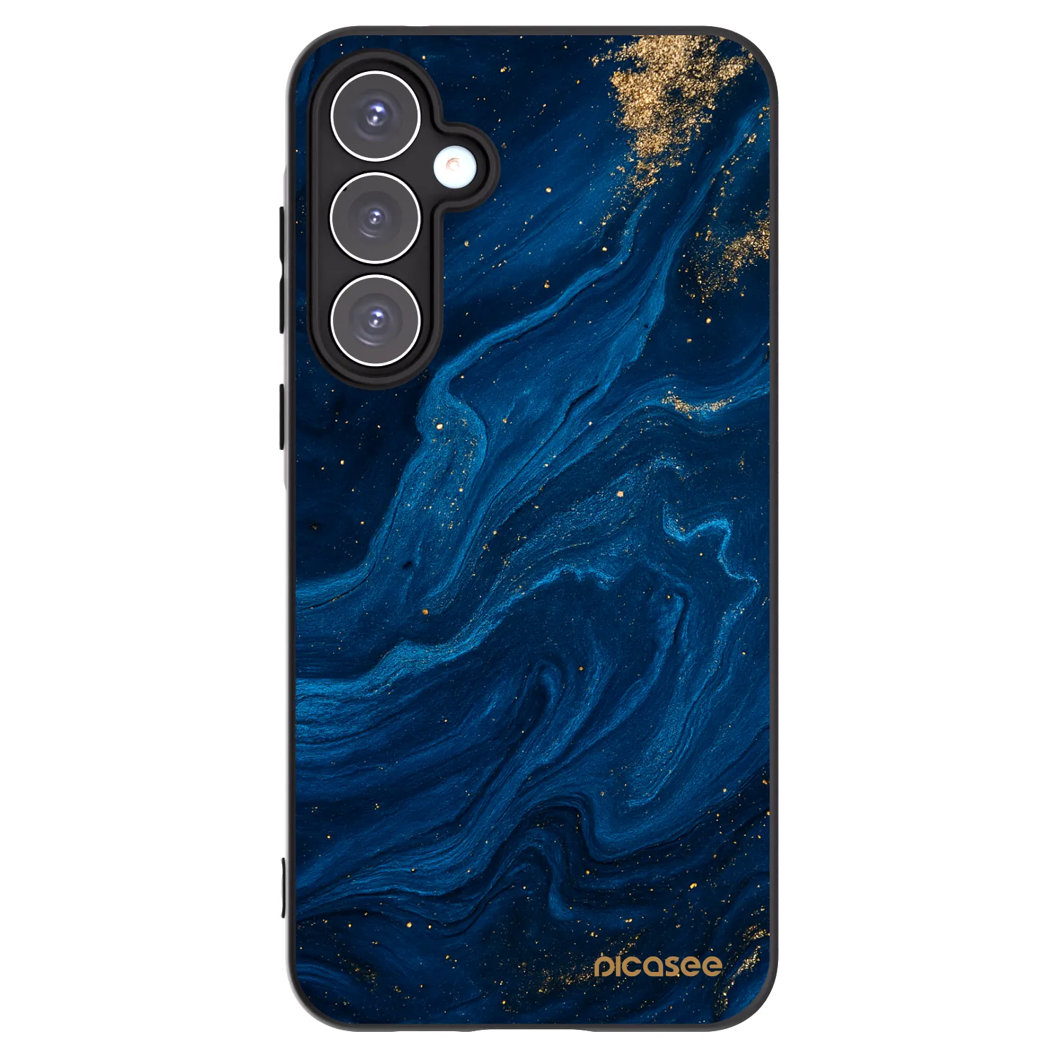 Picasee husă neagră din silicon pentru Samsung Galaxy A55 5G A556B - Blue