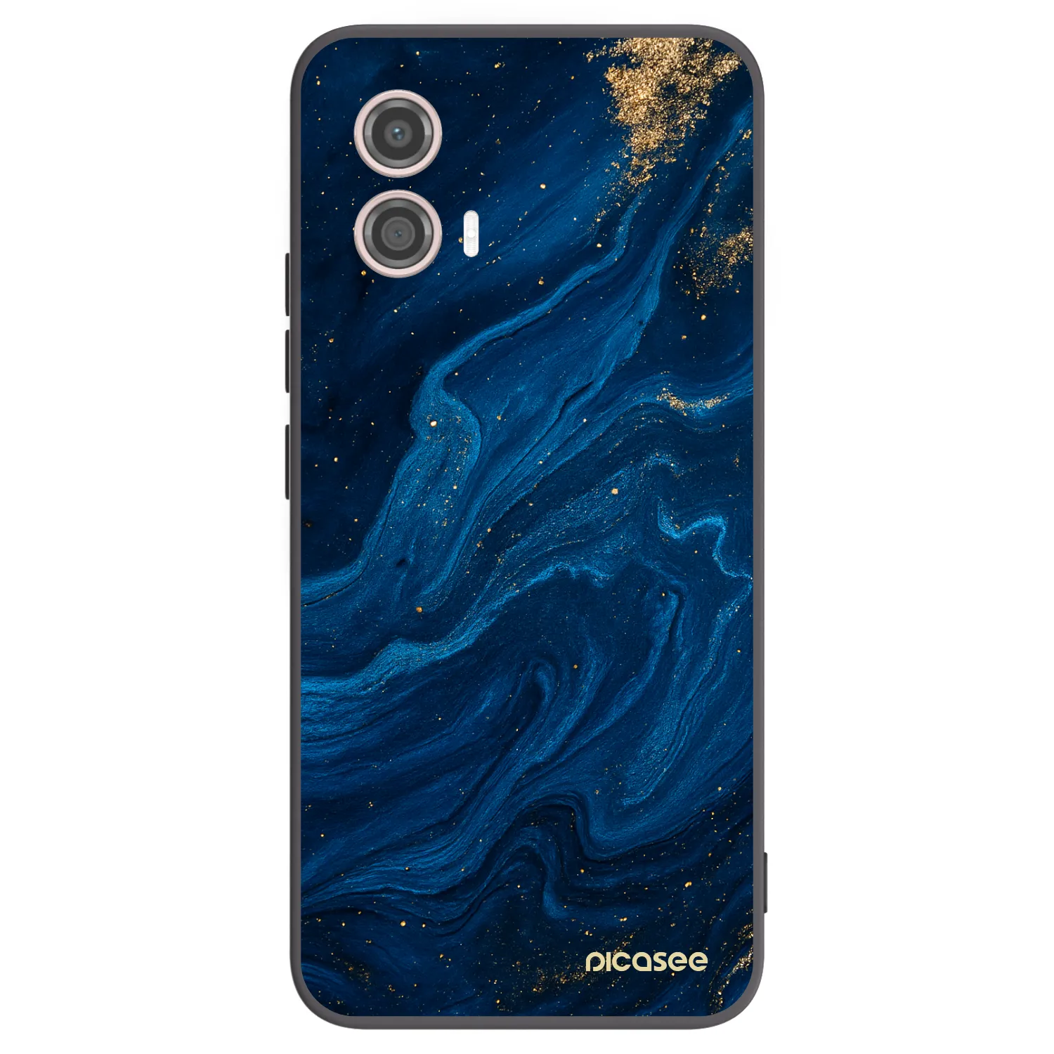 Picasee husă neagră din silicon pentru Motorola Moto G53 5G - Blue