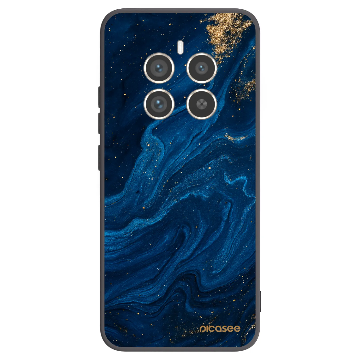 Picasee husă neagră din silicon pentru Realme 12 Pro 5G - Blue